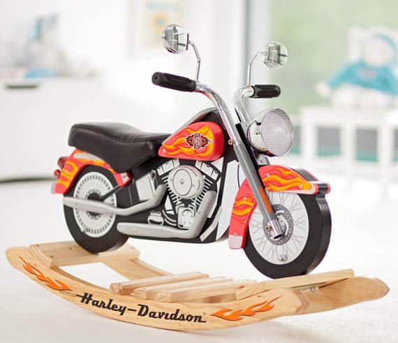 harley davidson rocking horse