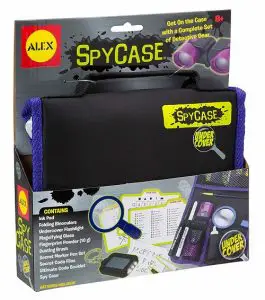 Undercover Spy Case Detective Gear Set - Best Spy Gadgets for Kids