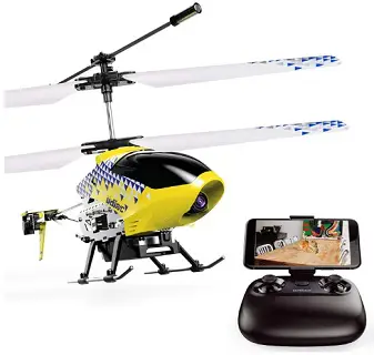 Remote control spy helicopter with camera