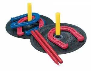 Champion Sports Rubber Horseshoe Set