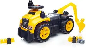 Mega Bloks Caterpillar with Excavator for kids