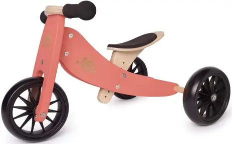 Kinderfeets, Kids Tiny Tot Balance Bike, Adjustable Seat